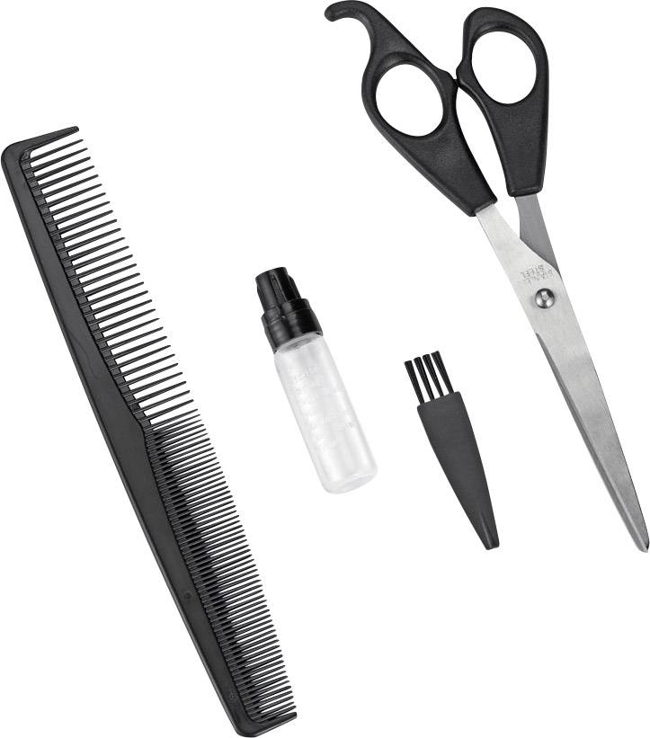 Severin HS 0704 Haarschneider Schwarz, Silber