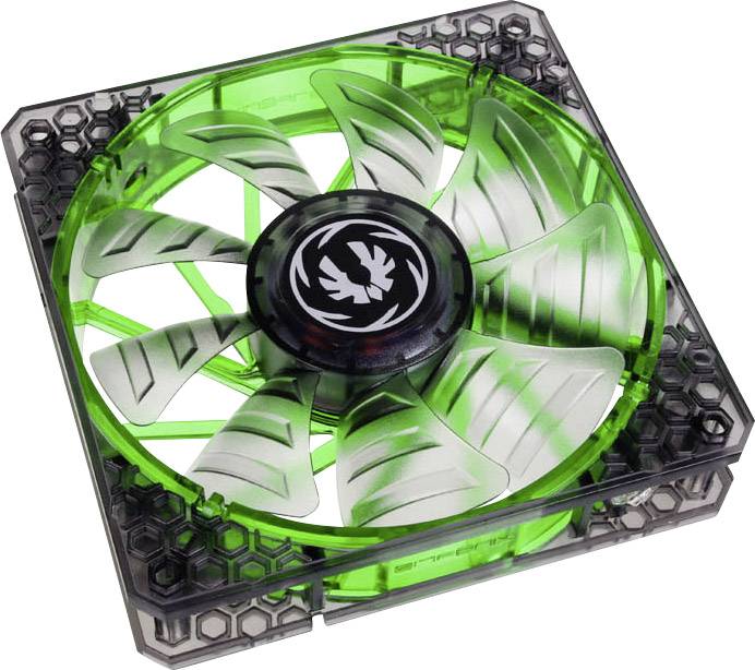 Bitfenix Spectre Pro PC-Gehäuse-Lüfter Schwarz, Grün (B x H x T) 120 x 120 x 25mm