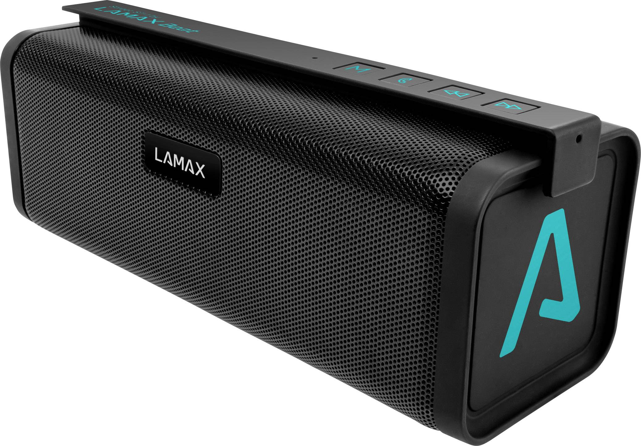 Lamax Street ST-1 Bluetooth® Lautsprecher FM Radio, Freisprechfunktion, SD, USB Schwarz, Türkis
