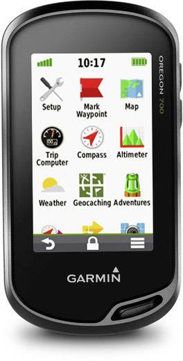 Garmin Oregon 700 Outdoor Navi Geocaching, Wandern, Fahrrad spritzwassergeschützt, Bluetooth®, GLONASS, GPS