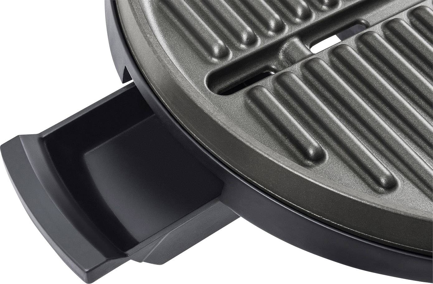 Steba VG 250 Elektro Grill Grill-Fläche (Durchmesser)=400mm Schwarz, Silber
