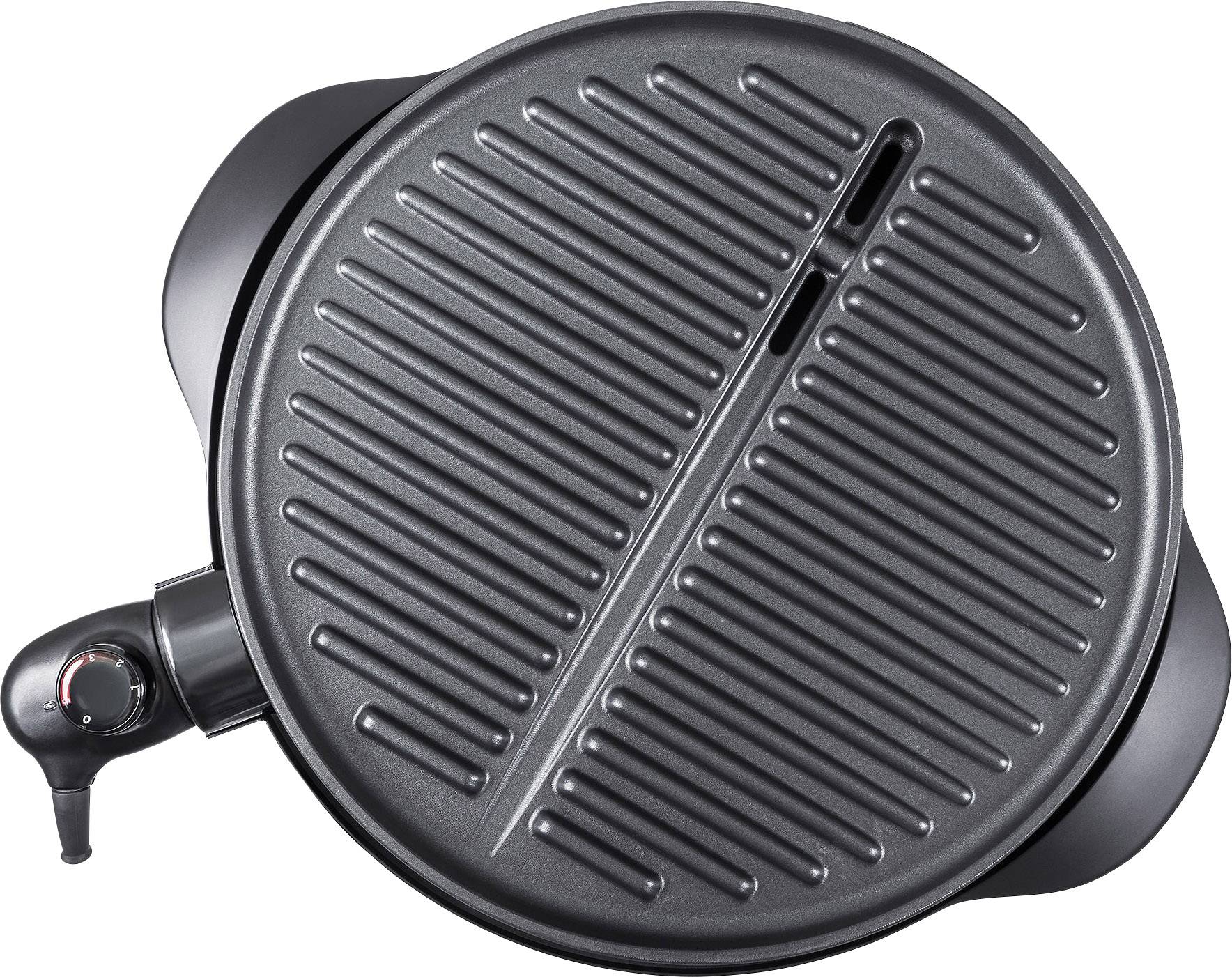 Steba VG 250 Elektro Grill Grill-Fläche (Durchmesser)=400mm Schwarz, Silber