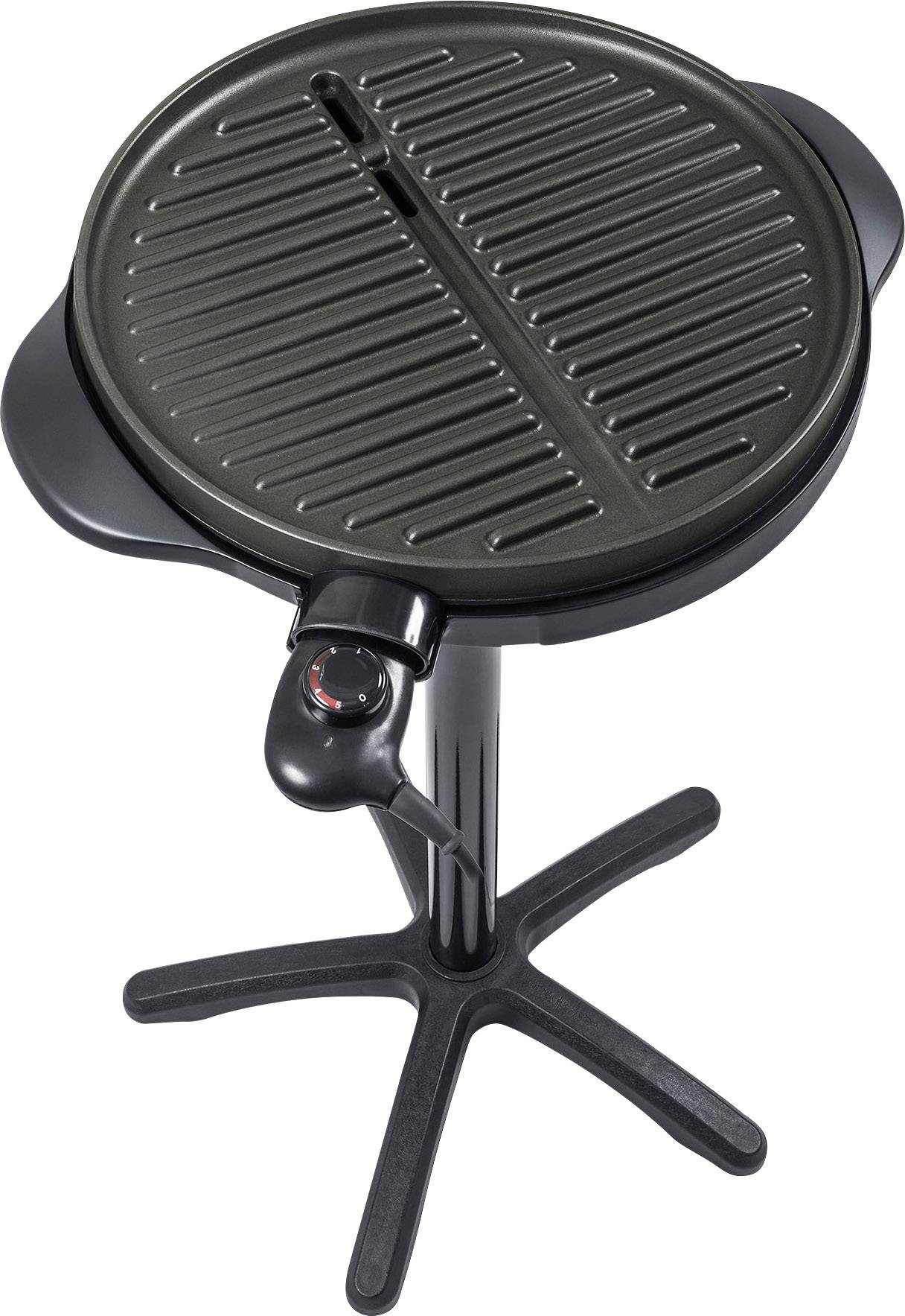 Steba VG 250 Elektro Grill Grill-Fläche (Durchmesser)=400mm Schwarz, Silber