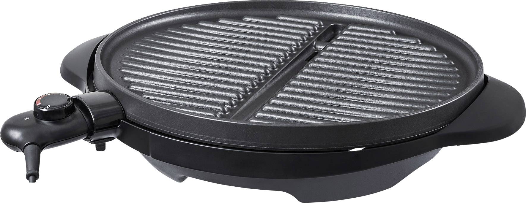 Steba VG 250 Elektro Grill Grill-Fläche (Durchmesser)=400mm Schwarz, Silber