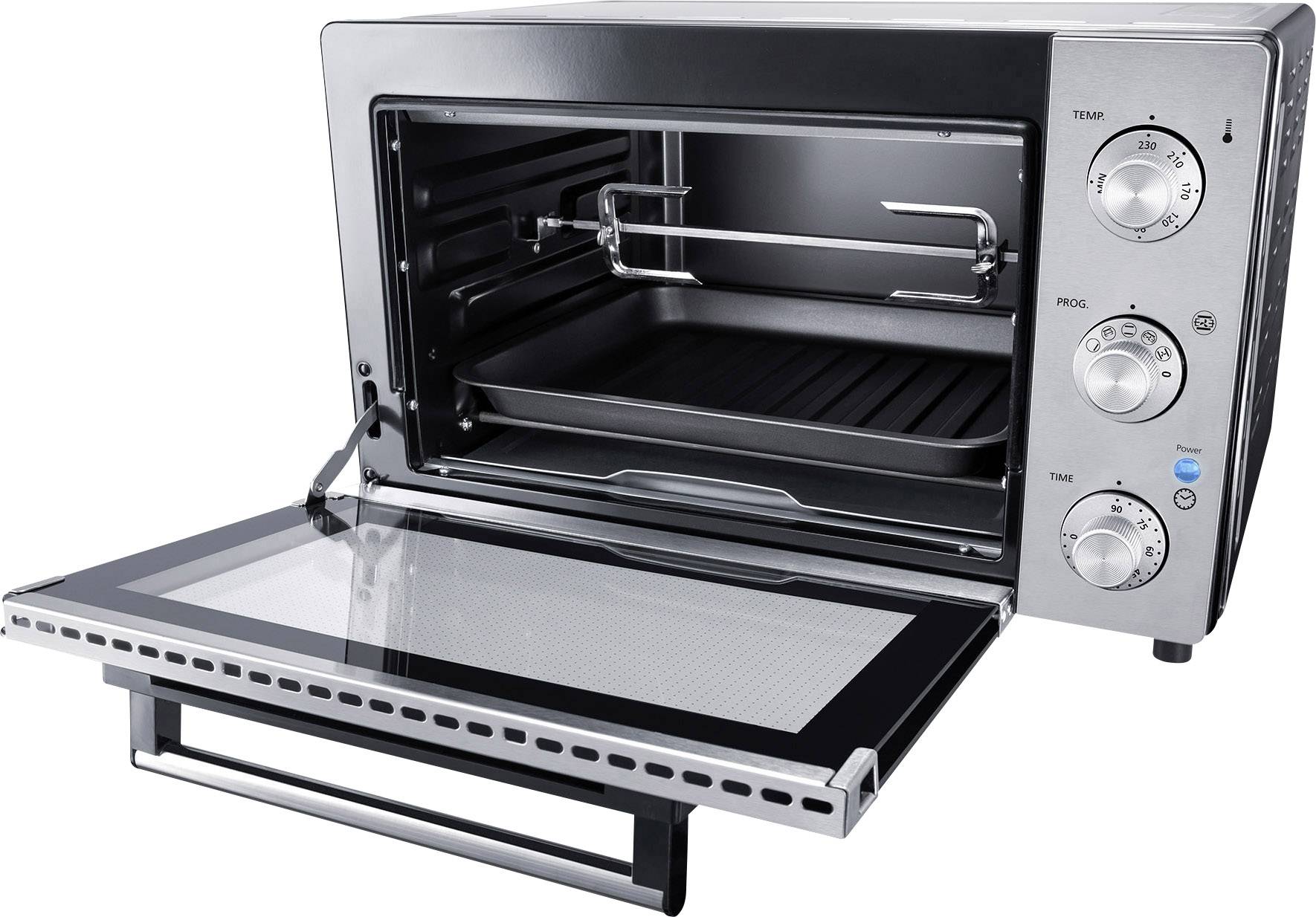 Steba Germany KB 28 Minibackofen mit Grillspieß 28l