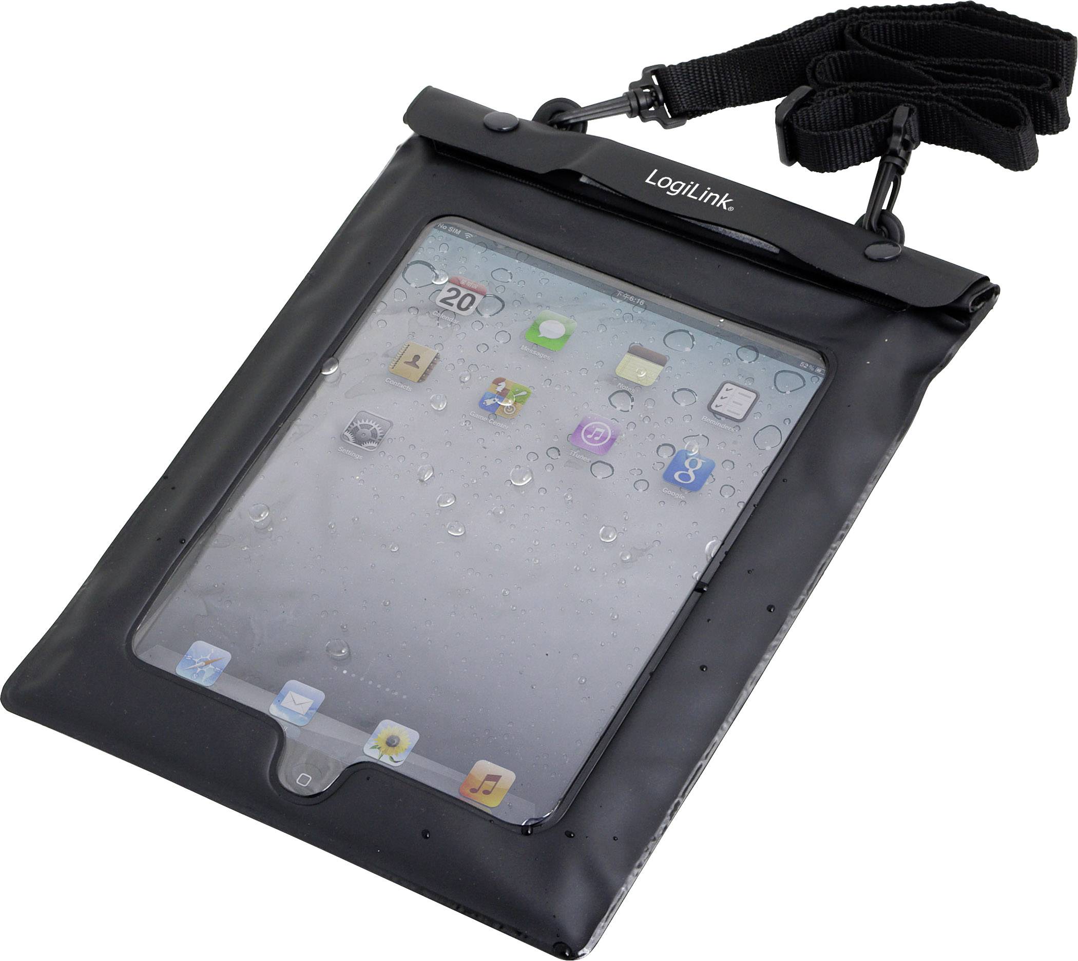 LogiLink Tablet Tasche 25,4 cm (10") Fenstertasche Schwarz