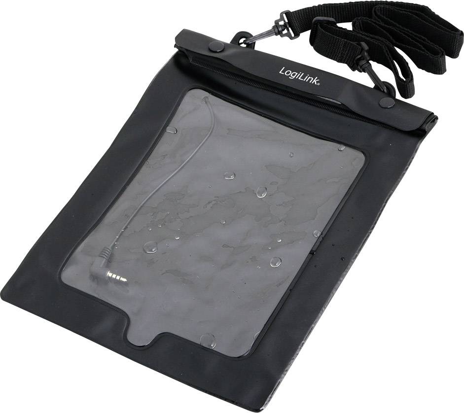 LogiLink Tablet Tasche 25,4 cm (10") Fenstertasche Schwarz
