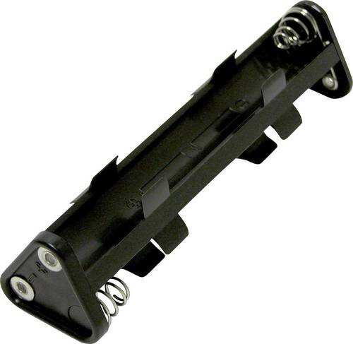 MPD DU1-M-502 Batteriehalter 6x Mignon (AA) Kontaktpole (L x B x H) 111 x 29 x 27 mm