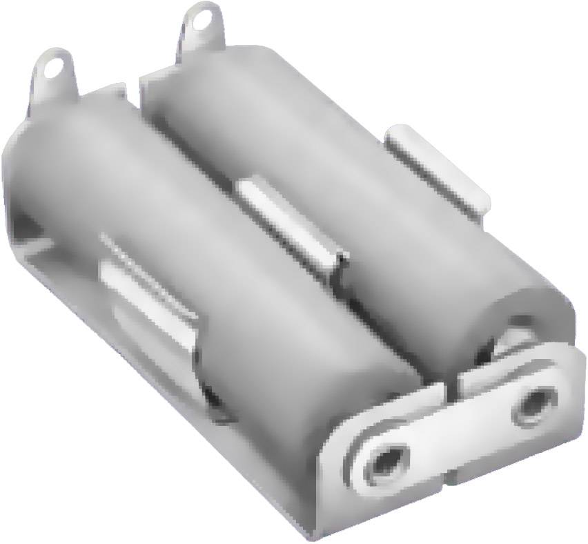 Keystone Electronics 146 Batteriehalter 2x Mignon (AA) Lötanschluss (L x B x H) 55 x 29 x 15 mm