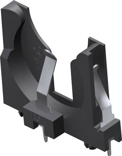 Keystone Electronics 1068 Knopfzellenhalter 1x CR2450 Vertikal, Durchsteckmontage THT (B x H x T) 3