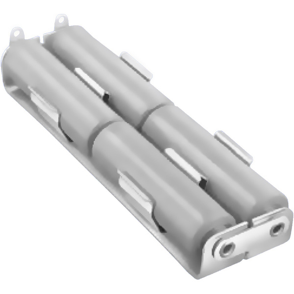 Keystone 148 Batteriehalter 4x Mignon (AA) Lötanschluss (L x B x H) 104 x 29 x 15 mm