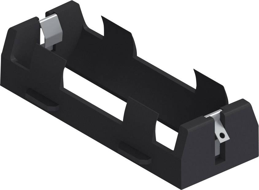 Keystone Electronics 1107 Batteriehalter 1x 26650 Lötanschluss (L x B x H) 81 x 29 x 19 mm