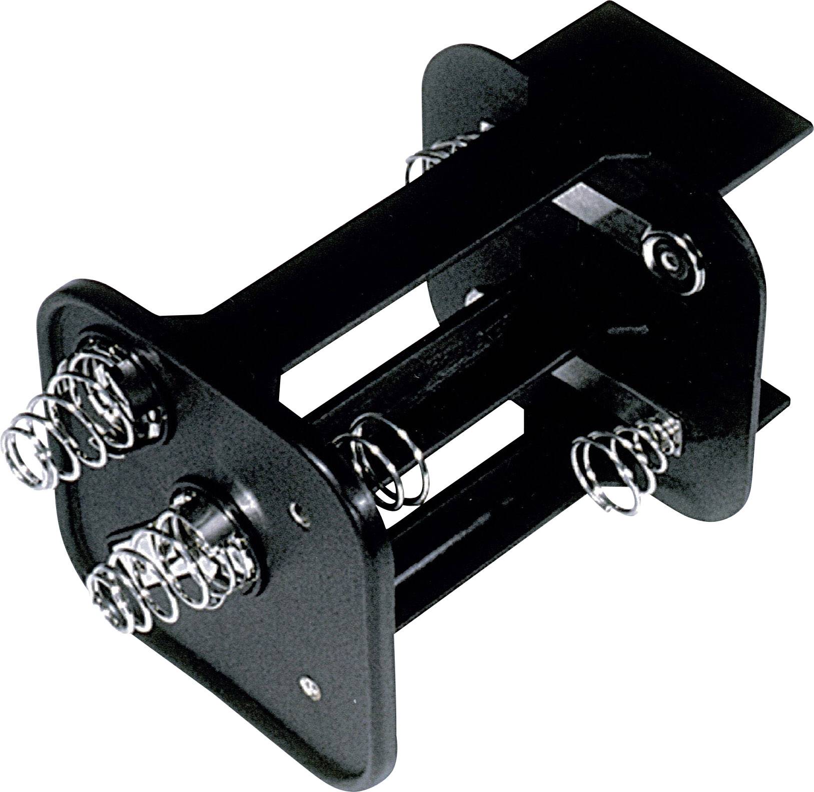 MPD BA4D-S Batteriehalter 4x Mono (D) Federkontakt (L x B x H) 116 x 65 x 65mm