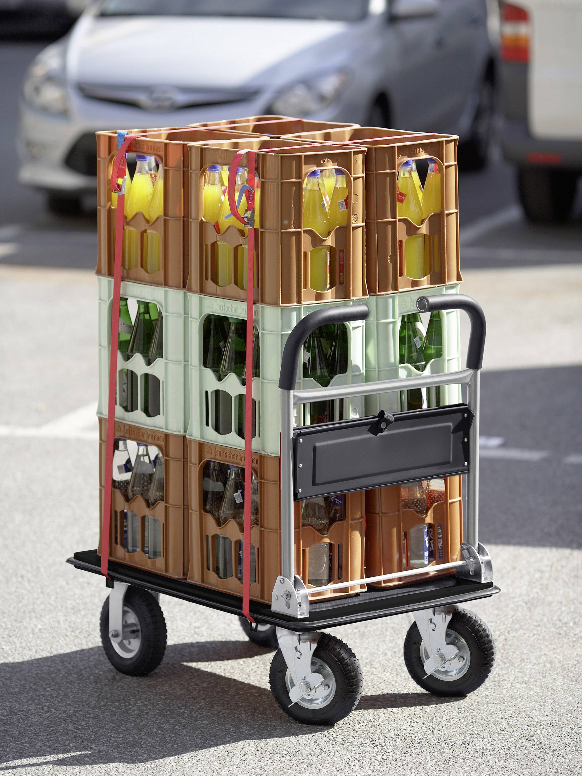 Meister Werkzeuge 8985700 Plattformwagen klappbar Stahl Traglast (max.): 300kg