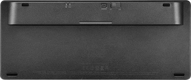 Rapoo E6350 Blade Bluetooth® Tastatur Deutsch, QWERTZ Schwarz