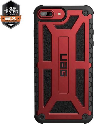 Uag Monarch Outdoorcase Apple iPhone 6S Plus, iPhone 7 Plus, iPhone 8 Plus Rot