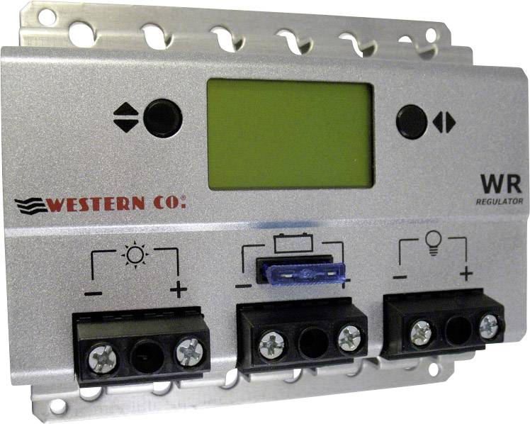 Western Co. WR20 Laderegler PWM 12 V, 24V 20A