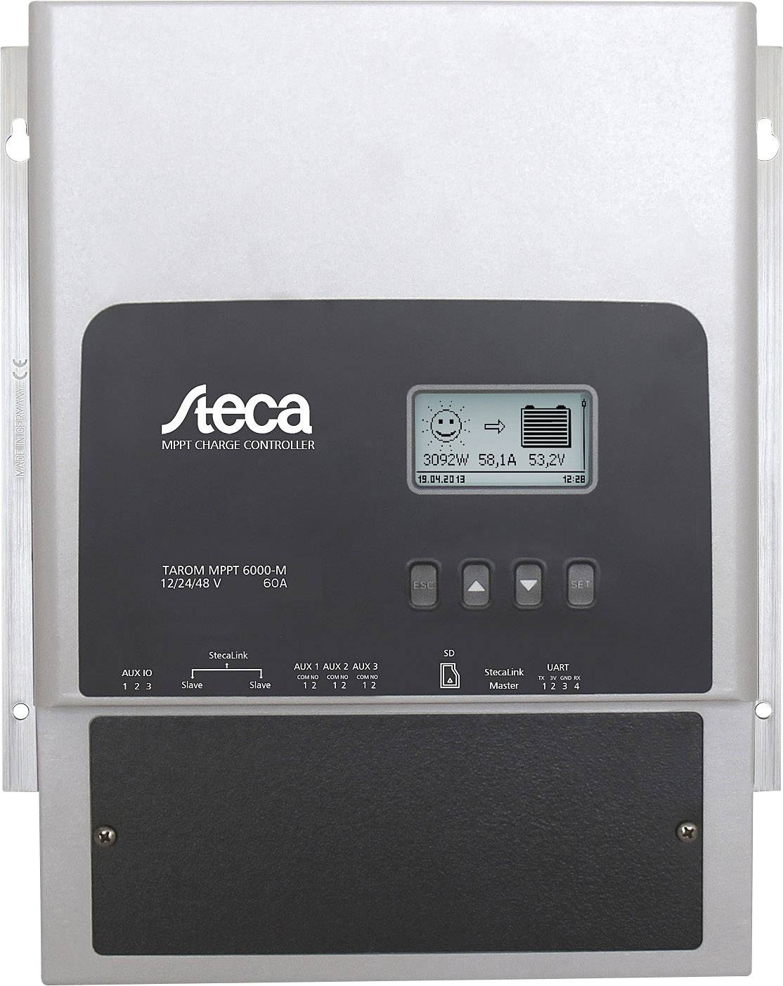 Steca Tarom MPPT 6000-S Laderegler MPPT 12 V, 24 V, 36 V, 48 V, 60V 60A