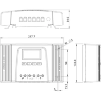 Steca Tarom 4545-12/24 Laderegler PWM 12 V, 24V 45A Steca Tarom 4545-12/24 Laderegler PWM 12 V, 24V 45A