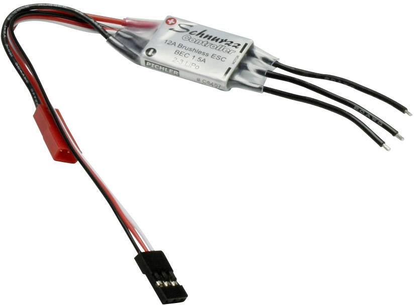 Pichler Modellbau Schnurzz Flugmodell Brushless Flugregler Belastbarkeit (max. A): 16A