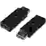 Digitus DB-340602-000-S DisplayPort / HDMI Adapter [1x DisplayPort Stecker - 1x HDMI-Buchse] Schwarz doppelt geschirmt
