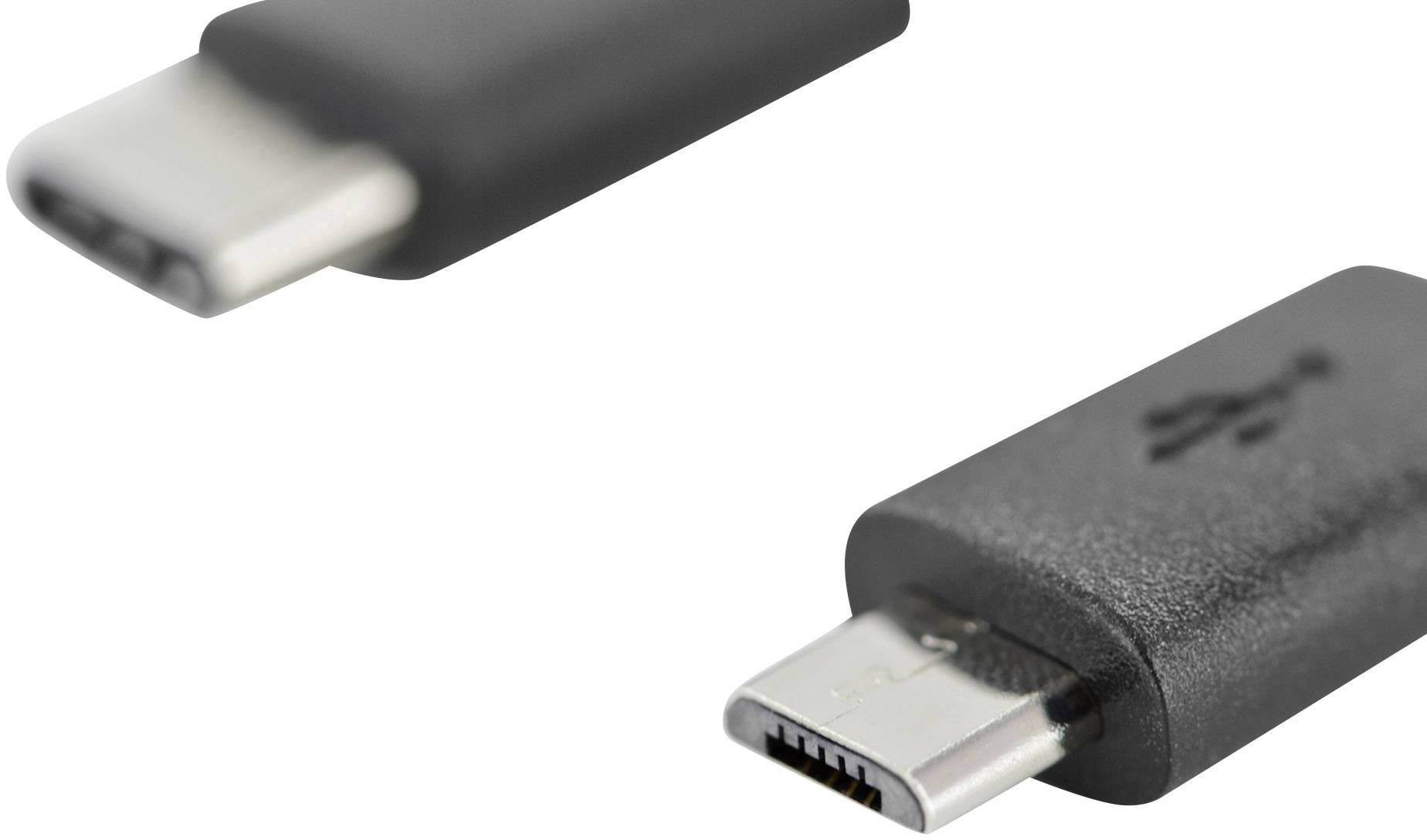 ednet 1.80 m Schwarz Rund, beidseitig verwendbarer Stecker, doppelt geschirmt 84316