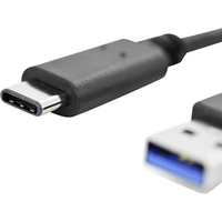 ednet    1.00 m Schwarz Rund, beidseitig verwendbarer Stecker, doppelt geschirmt ednet    1.00 m Schwarz Rund, beidseitig verwendbarer Stecker, doppelt geschirmt