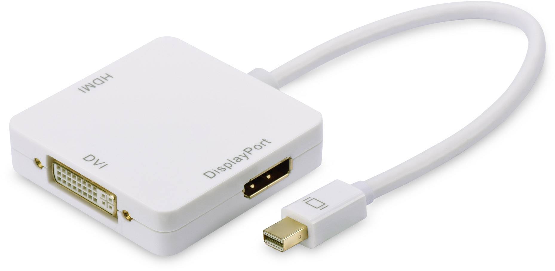 Ednet 84511 DVI / DisplayPort / HDMI / Mini-DisplayPort Adapter [1x Mini-DisplayPort Stecker - 1x D
