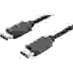 Digitus USB-Kabel USB 2.0 USB-C® Stecker, USB-C® Stecker 1.80m Schwarz Rund, beidseitig verwendbarer Stecker, doppelt geschirmt