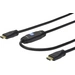 Digitus HDMI Anschlusskabel 10.00 m Schwarz DK-330118-100-S Rund, vergoldete Steckkontakte, doppelt geschirmt, 4K UHD HDMI-Kabel Digitus HDMI Anschlusskabel 10.00 m Schwarz DK-330118-100-S Rund, vergoldete Steckkontakte, doppelt geschirmt, 4K UHD HDMI-Kabel