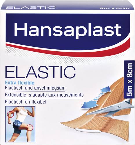 1556523 Hansaplast ELASTIC Pflaster (L x B) 5m x 8cm
