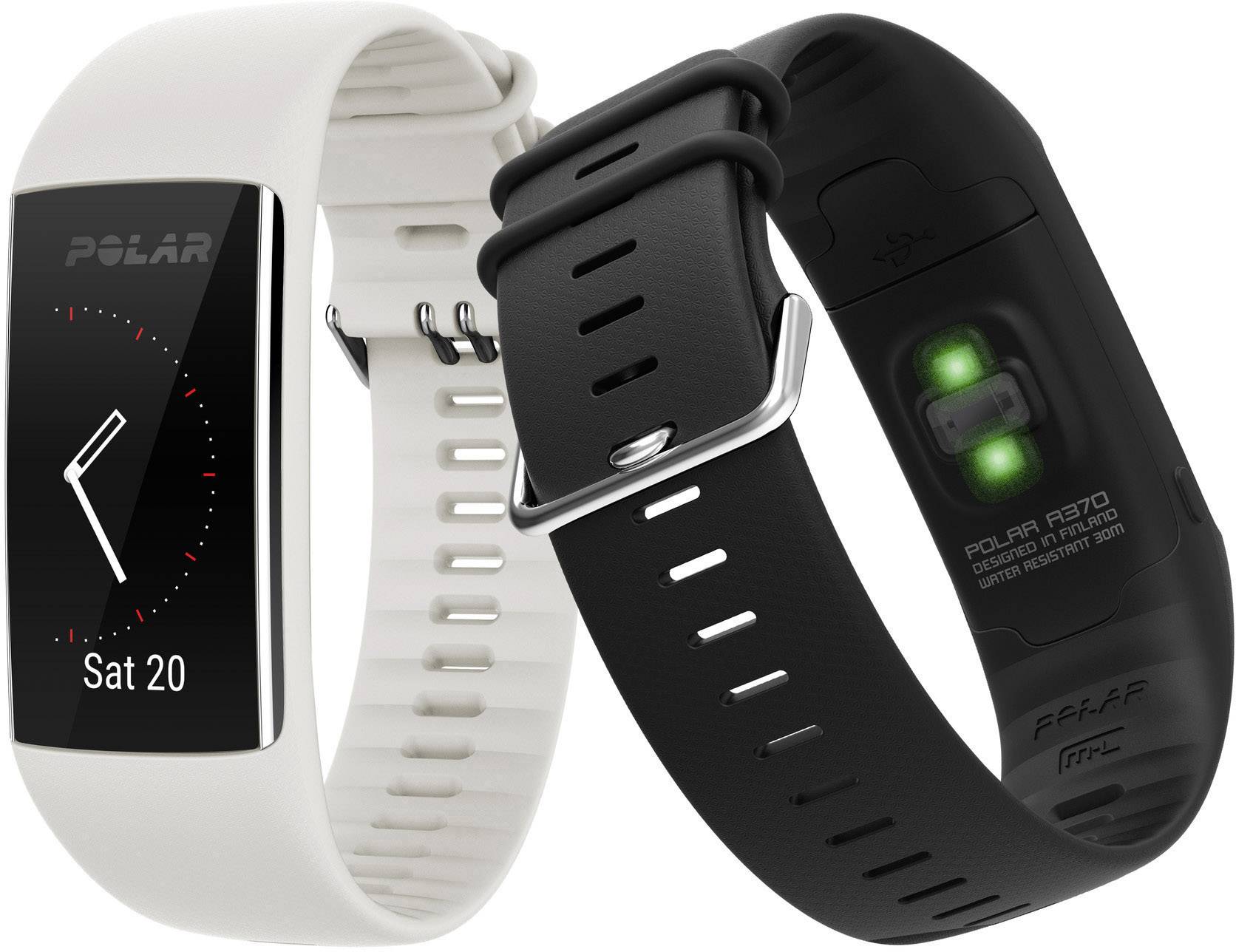 Polar A370 Fitness-Tracker S Weiß