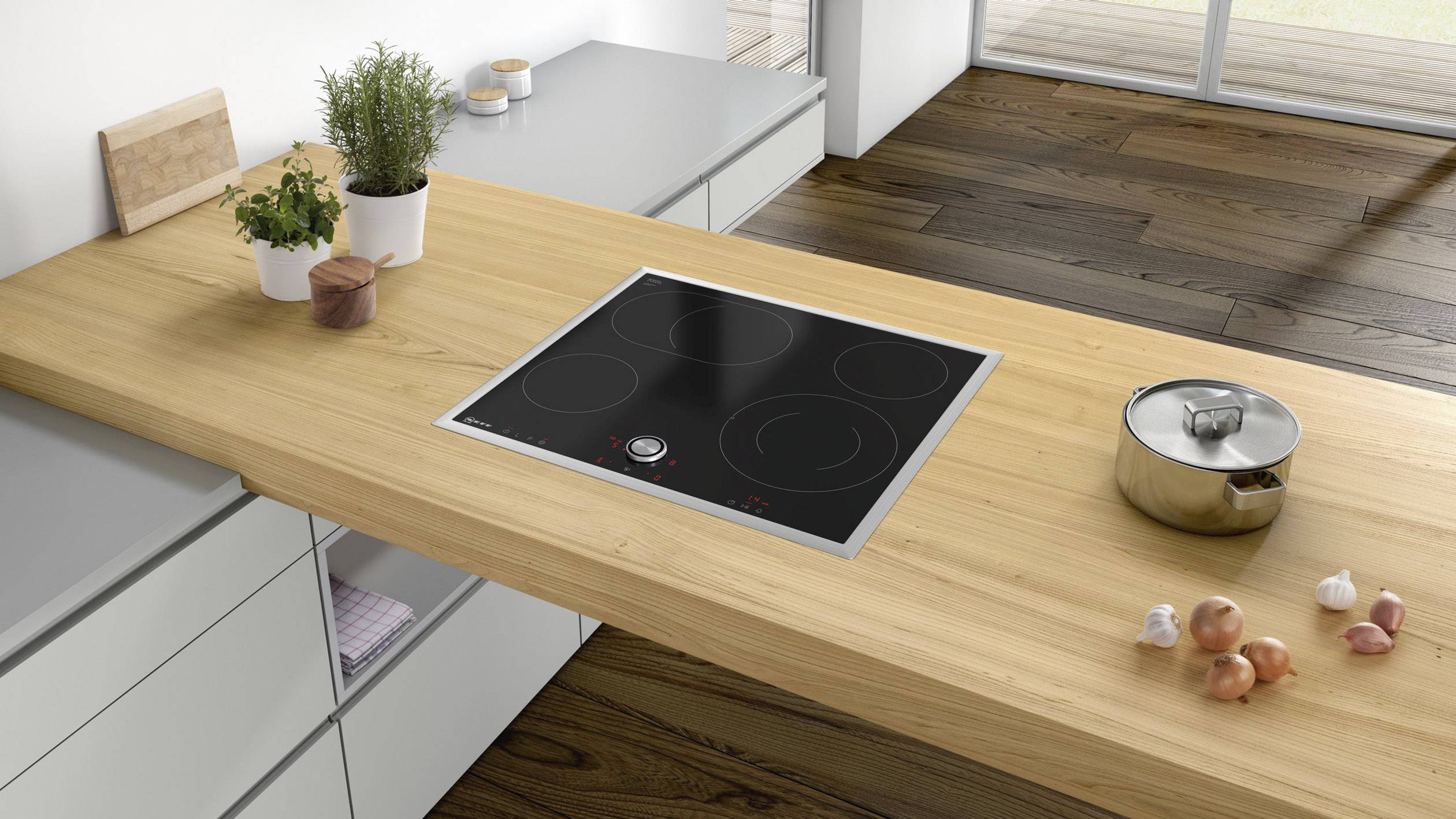 Neff TBT1676N (T16BT76N0) Glaskeramik-Kochfeld 583 mm Autark