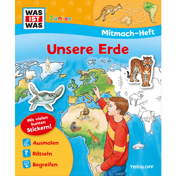 WAS IST WAS Mitmach-Heft Unsere Erde 978-3-7886-1995-4 1St.