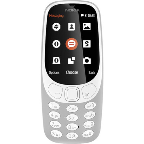 Nokia 3310 Téléphone portable double SIM gris