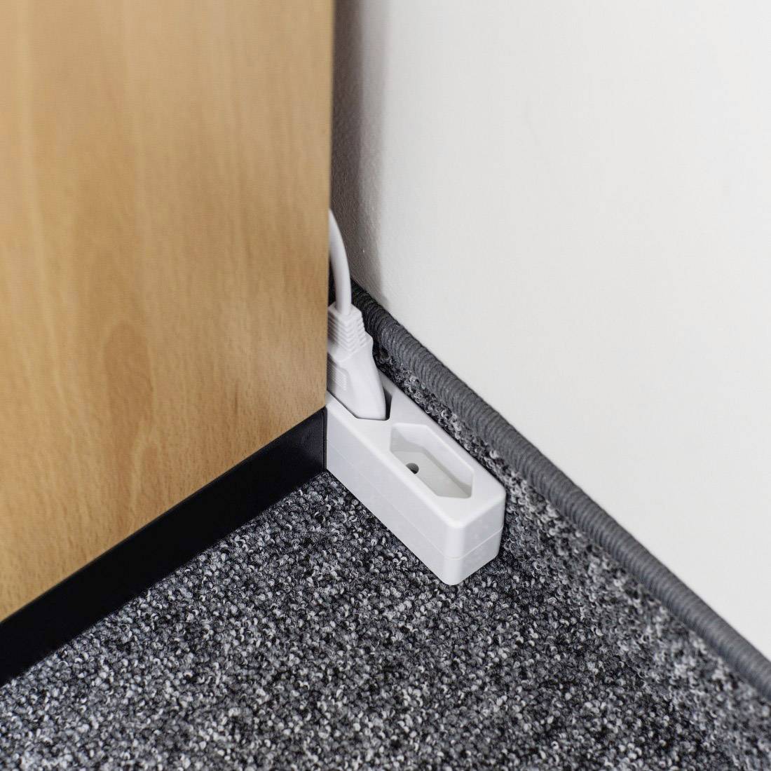 Hama 137236 Steckdosenleiste Weiß Konturenstecker 1St.