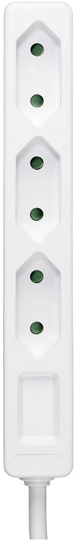 Hama 137236 Steckdosenleiste Weiß Konturenstecker 1 St.
