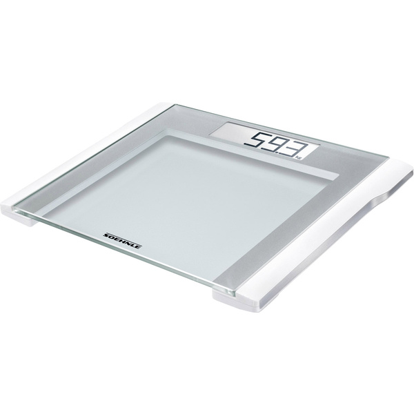 Soehnle Comfort 200 Digitale Personenwaage Wägebereich (max.)=180kg Glas, Grau