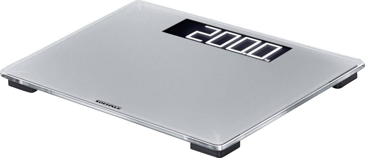 Soehnle Comfort 600 Digitale Personenwaage Wägebereich (max.)=200 kg Grau