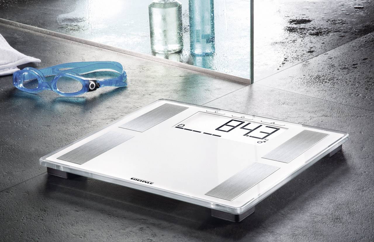 Soehnle Shape Profi 100 Analysewaage Wägebereich (max.)=180kg Weiß