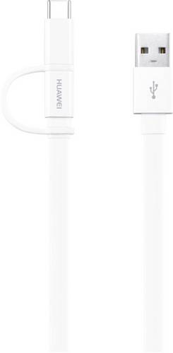 Huawei Handy Adapterkabel [1x USB - 2x USB-C™ Stecker, Micro-USB-Stecker] 1.50m USB-C™, Micro US
