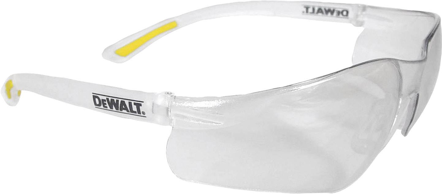 DEWALT DPG52-1D EU Schutzbrille mit Antibeschlag-Schutz Transparent, Gelb EN 166 DIN 166