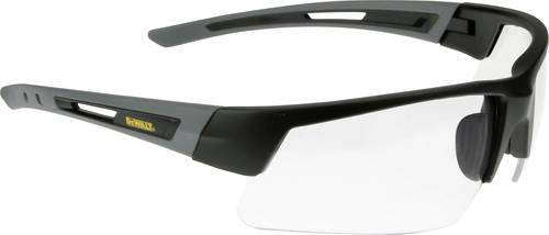 Dewalt DPG100-1D EU Schutzbrille mit Antibeschlag-Schutz Schwarz, Silber DIN EN 166