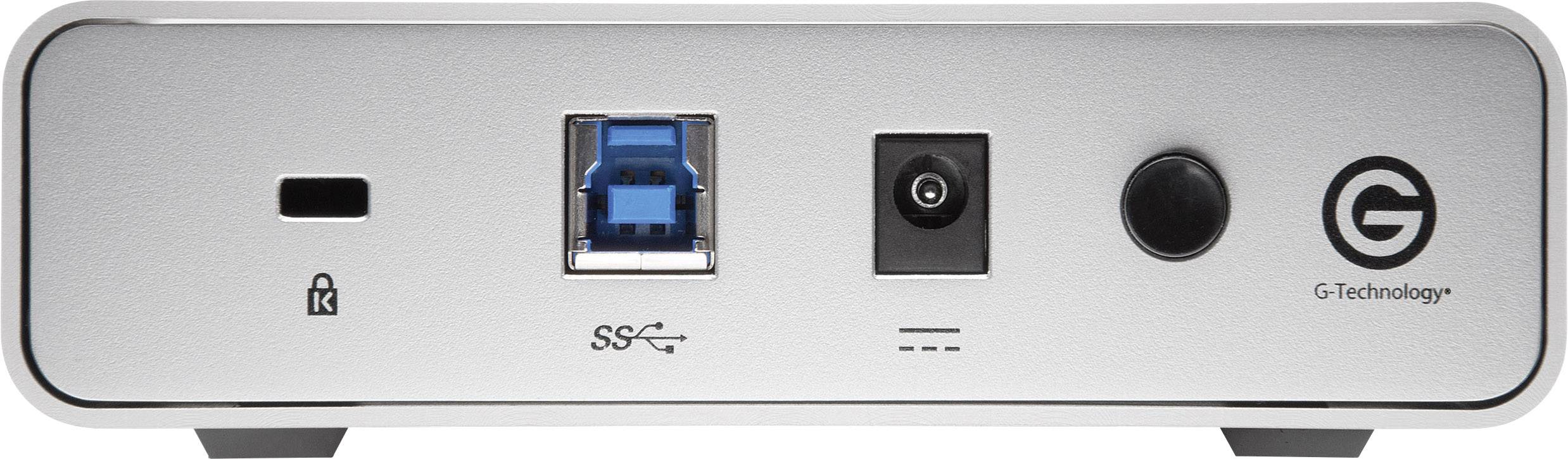 G-Technology G-Drive G1 4TB Externe Festplatte 8.9cm (3.5 Zoll) USB 3.2 Gen 1 (USB 3.0) Silber 0G03595