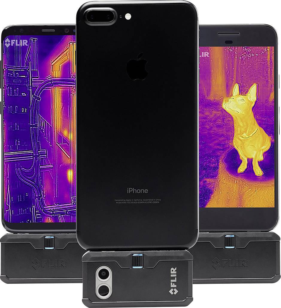 FLIR ONE PRO iOS Lightning Handy Wärmebildkamera -20 bis +400 °C 160 x 120 Pixel 8.7 Hz