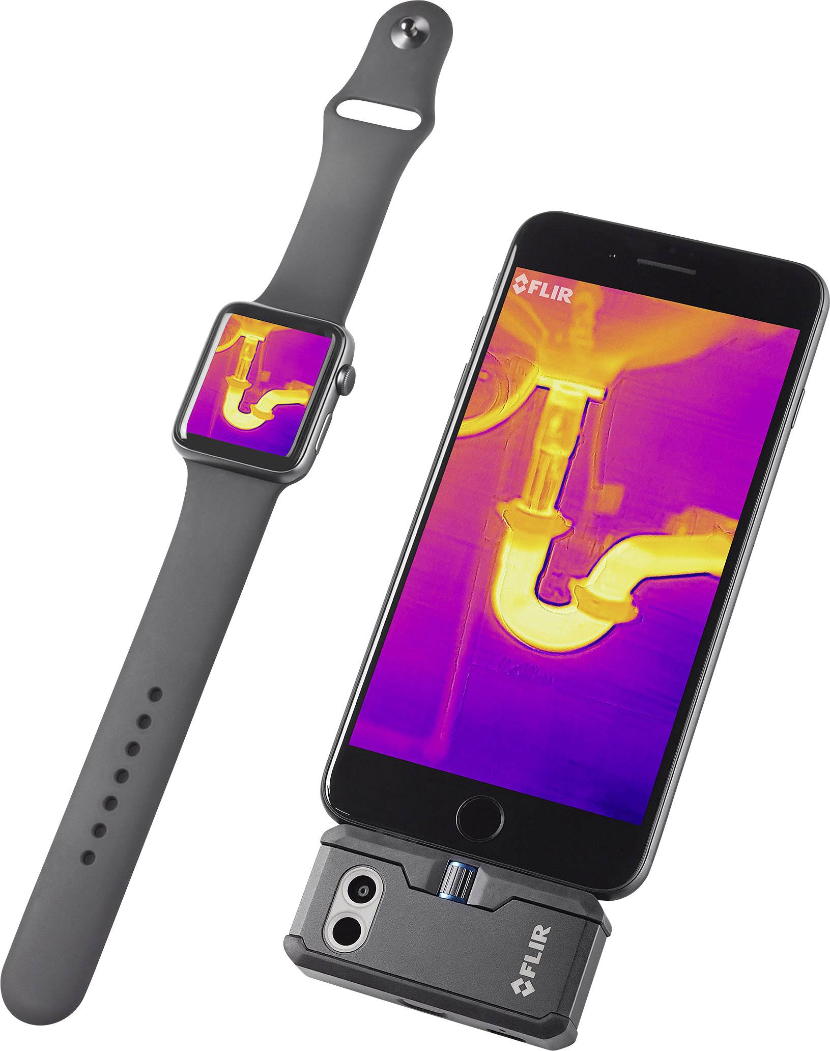 FLIR ONE PRO iOS Lightning Handy Wärmebildkamera -20 bis +400 °C 160 x 120 Pixel 8.7 Hz