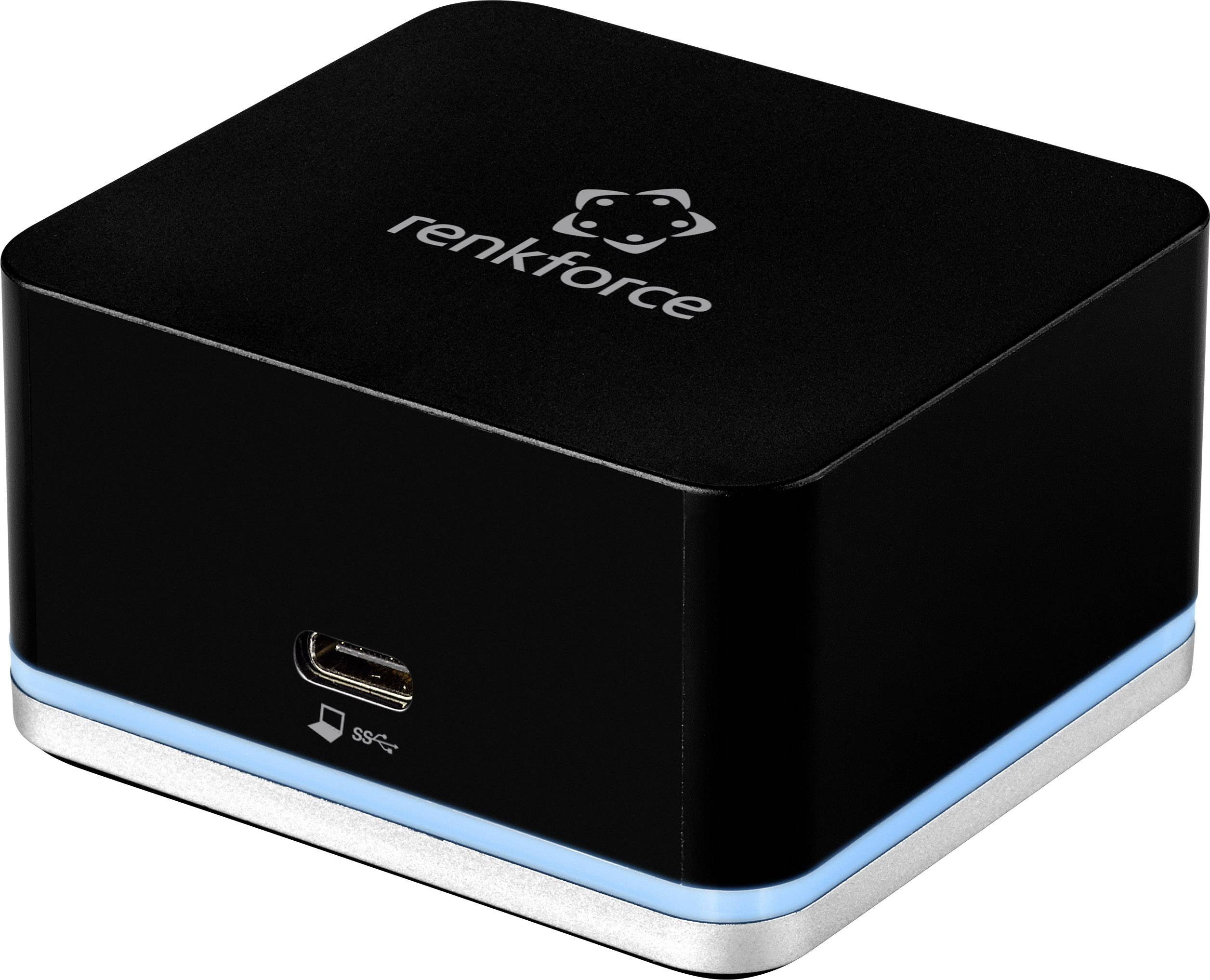 Renkforce USB-C™ -Notebook Dockingstation RF-ND-100 (2x USB 2.0, 1x USB 3.0, 1x HDMI, 1x LAN (10/100/1000MBit/s))