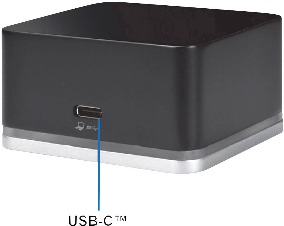 Renkforce USB-C™ -Notebook Dockingstation RF-ND-100 (2x USB 2.0, 1x USB 3.0, 1x HDMI, 1x LAN (10/100/1000MBit/s))