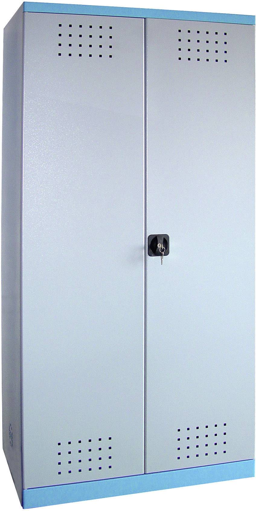 Aerotec 20142021 II Umwelt-Schrank (B x H x T) 920 x 1920 x 580mm Blau (RAL 5015), Grau (RAL 7001)