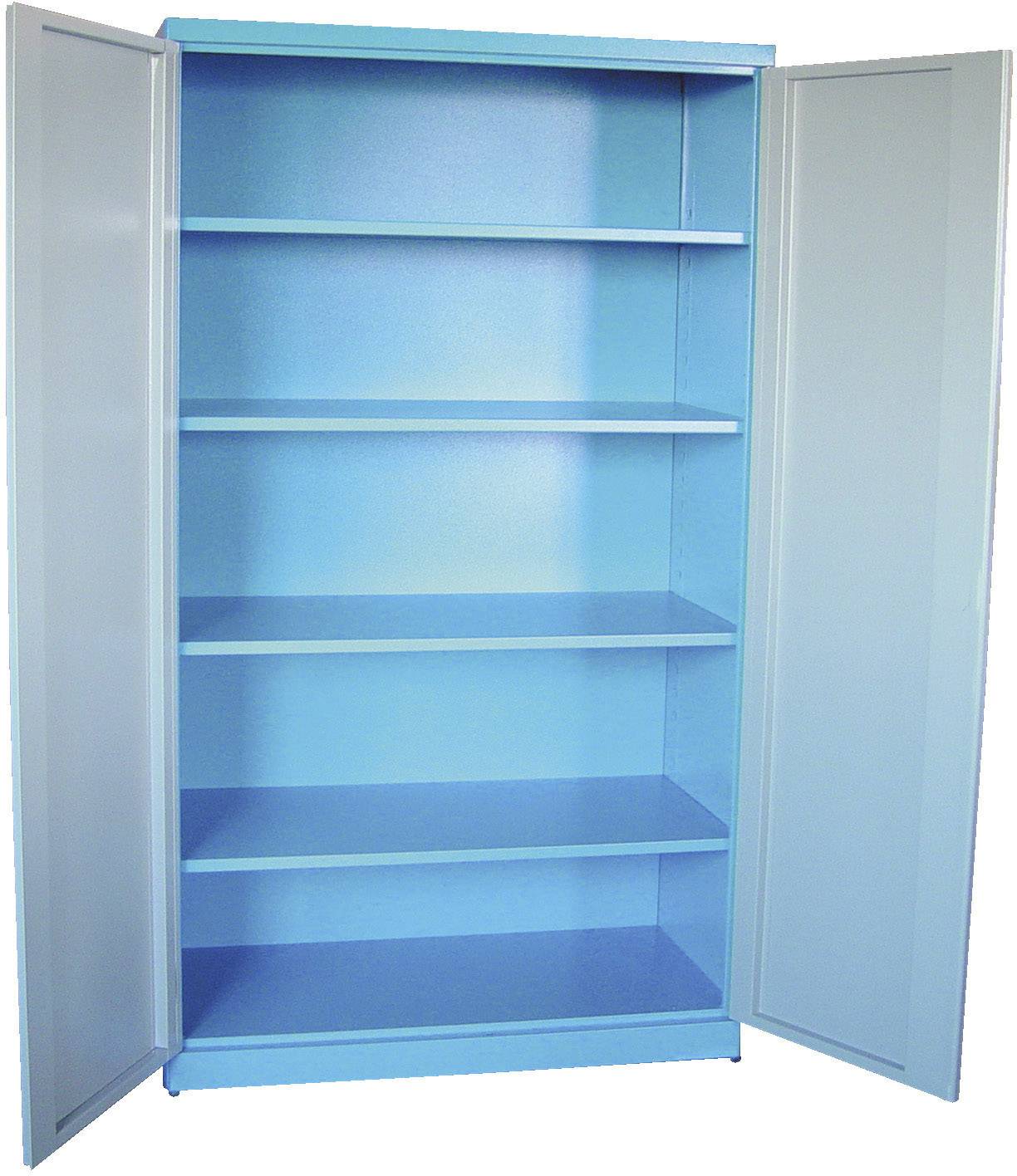 Aerotec 20142024 Typ Ce Schrank (B x H x T) 1100 x 1920 x 580mm Blau (RAL 5015), Grau (RAL 7001)